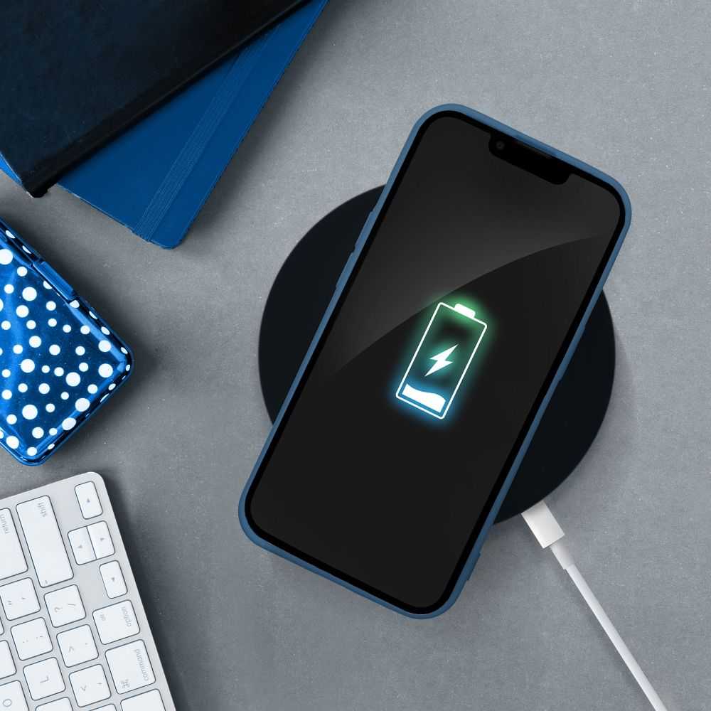 Oem Dėklas na Xiaomi Redmi Note 15 PRO PLUS 5G Silicone mėlyna