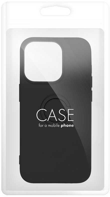 Oem Dėklas na Xiaomi Redmi Note 15 PRO 5G Silicone Ring juoda
