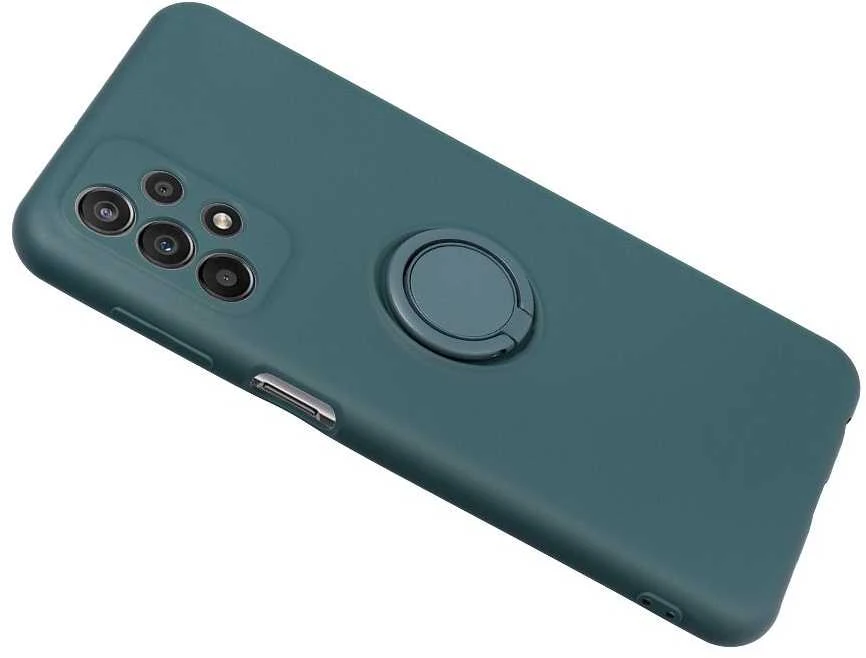 Oem SILIKONINIS ŽIEDO Dėklas SAMSUNG A17 žalias