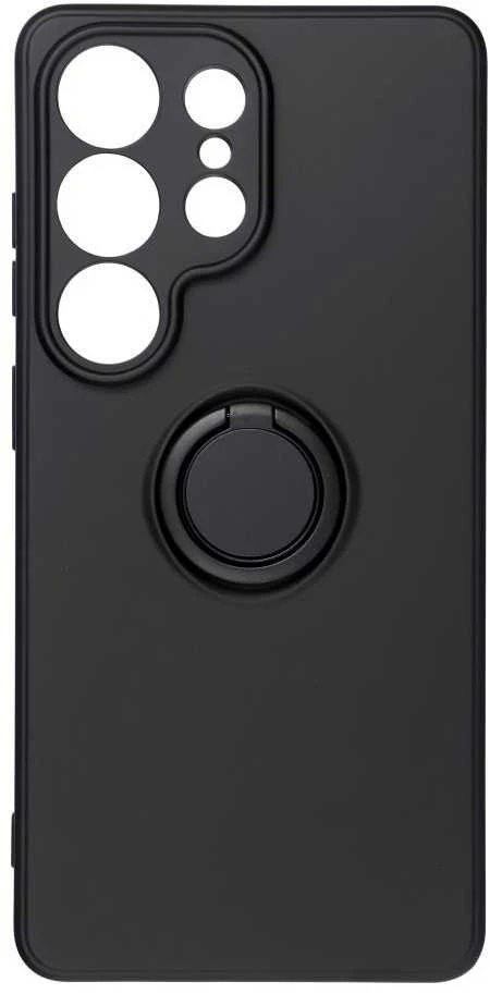 Oem Dėklas na Samsung S26 ULTRA Silicone Ring juoda