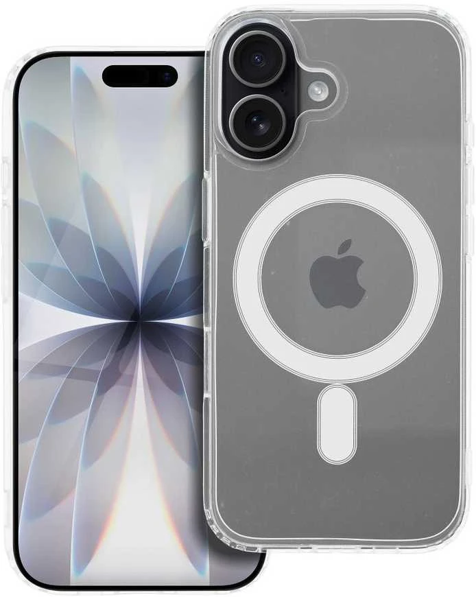 Oem Originalus „iPhone 17“ dėklas, skaidrus „Mag“ dėklas (MID), suderinamas su „MagSafe“ permatomu dėklu