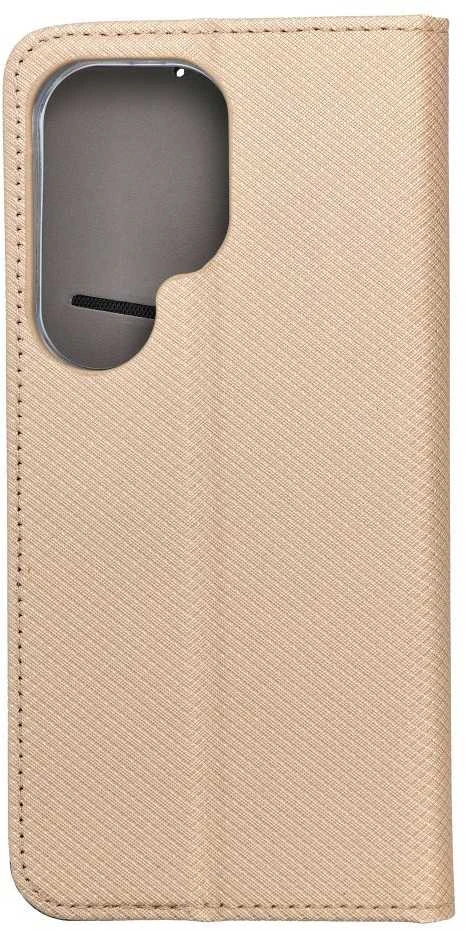 Oem Dėklas su klapką na Samsung S26 ULTRA Smart Case Book auksinė