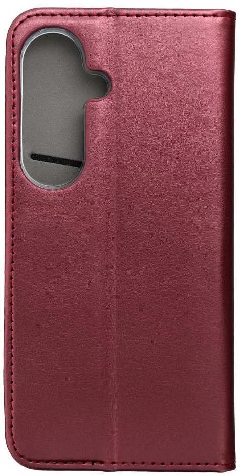 Oem Dėklas su klapką na Samsung S26 Smart Magneto bordo spalvos