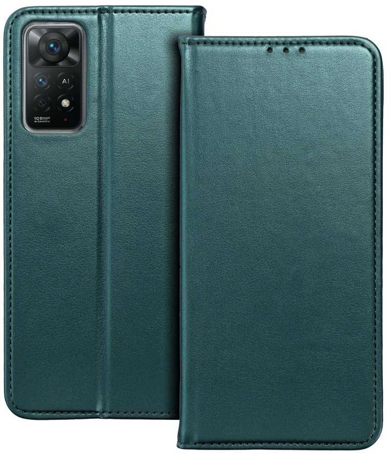 Oem SMART MAGNETO Book dėklas skirtas Motorola Edge 60 FUSION dark žalios spalvos