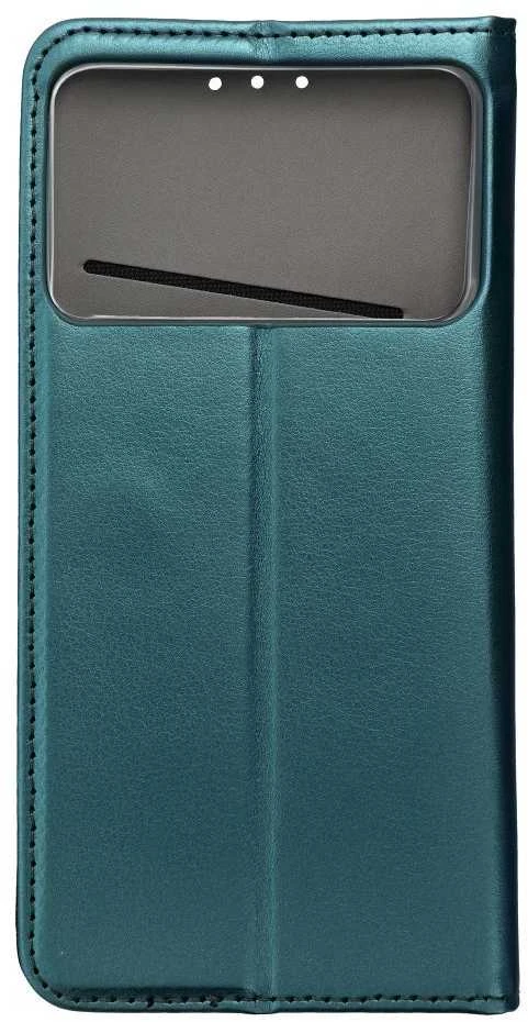 Oem Samsung S26 EDGE Smart Magneto atverčiamas dėklas tamsiai žalias