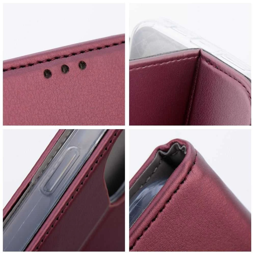 Oem Dėklas su klapką na Xiaomi Redmi NOTE 15 PRO 5G Smart Magneto bordo spalvos