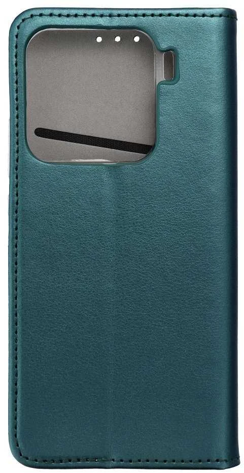 Oem SMART MAGNETO Book dėklas skirtas Xiaomi 15 žalios spalvos