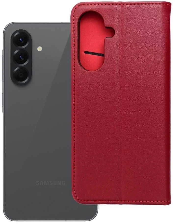 Oem SMART Pro Book leather dėklas skirtas Samsung Galaxy A56 5G claret