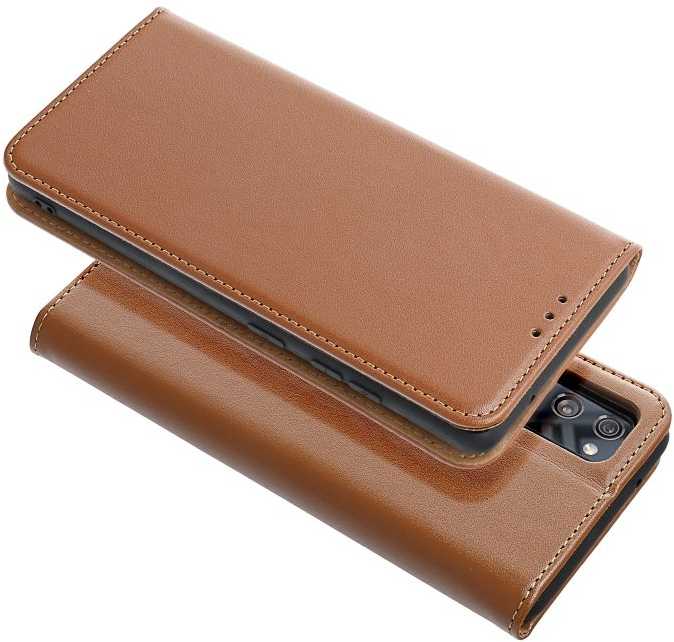 Oem Dėklas su atverčiamu dangteliu Samsung A57 5G Smart Pro Book odinis rudas