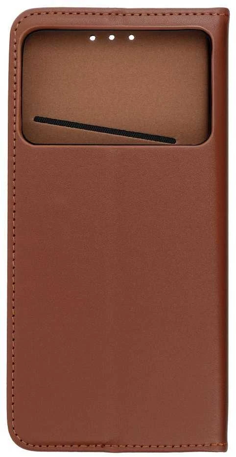 Oem Samsung S26 EDGE Smart Pro Book odinis atverčiamas dėklas, rudas