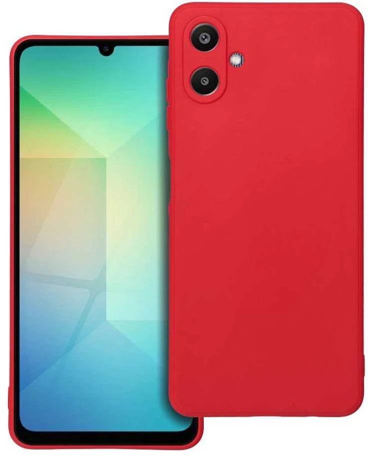 Oem SOFT dėklas skirtas Samsung Galaxy A06 4G raudonos spalvos