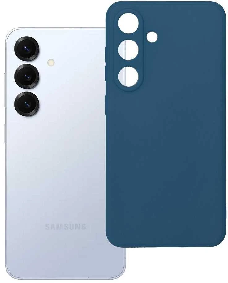 Forcell Oem SOFT dėklas skirtas Samsung Galaxy S25 mėlynos spalvos
