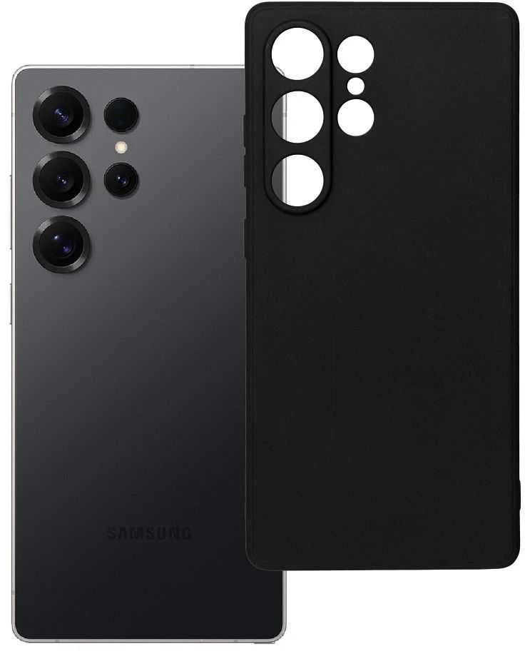 Oem SOFT dėklas skirtas Samsung Galaxy S25 Ultra juodos spalvos