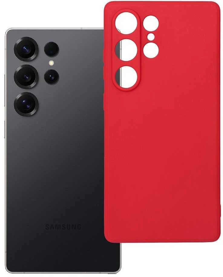 Oem SOFT dėklas skirtas Samsung Galaxy S25 Ultra red