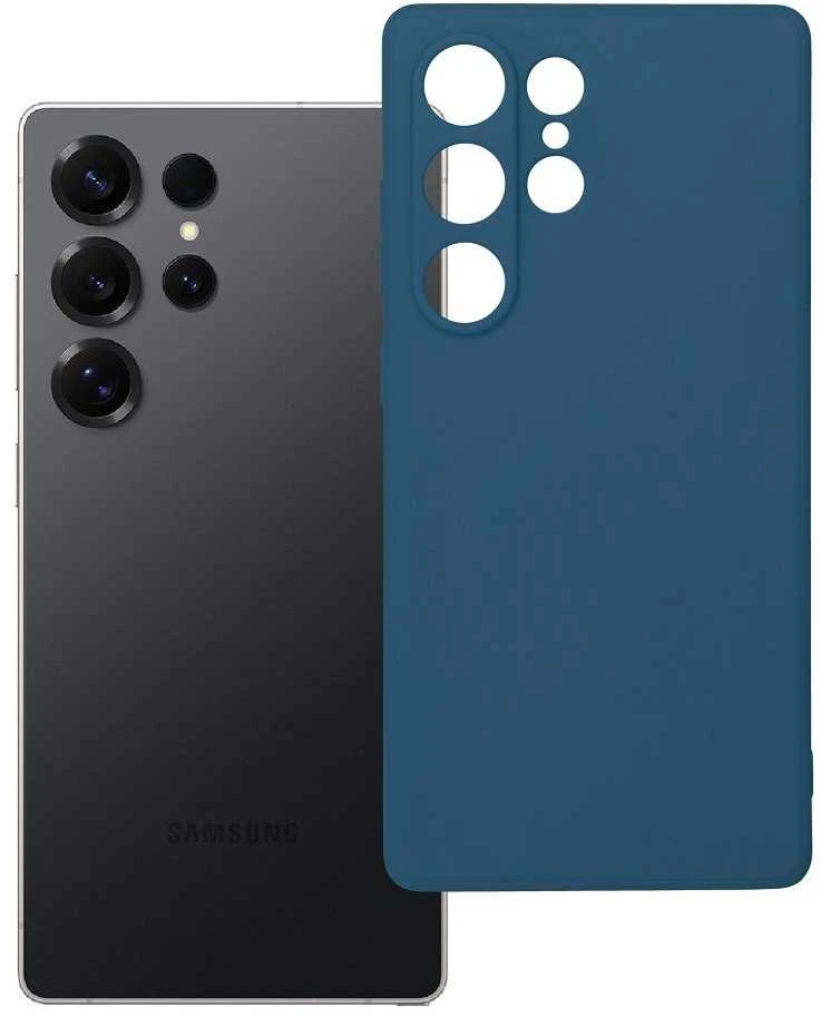Oem SOFT dėklas skirtas Samsung Galaxy S25 Ultra mėlynos spalvos