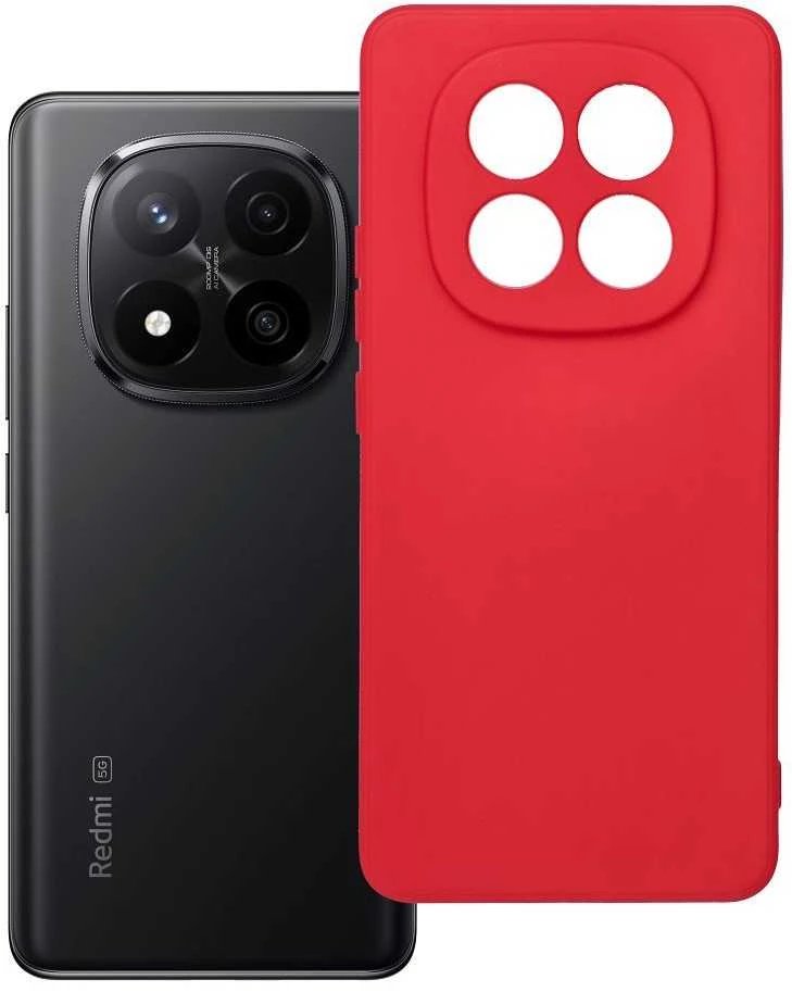 Oem SOFT dėklas skirtas Xiaomi Redmi Note 14 Pro Plus 5G red