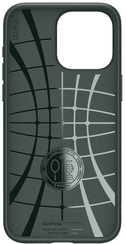 Spigen Liquid Air Apple iPhone 16 Pro Max – dėklas telefonui žalios spalvos