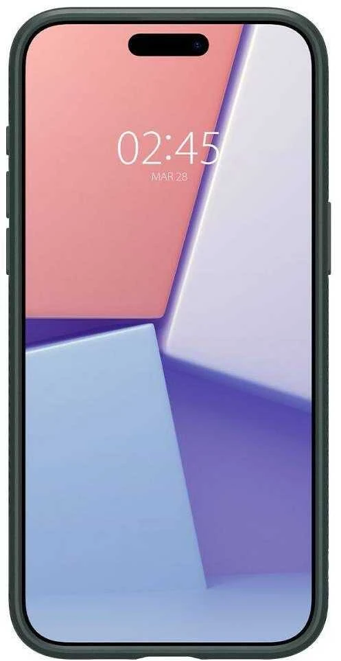 Spigen Liquid Air Apple iPhone 16 Pro Max – dėklas telefonui žalios spalvos