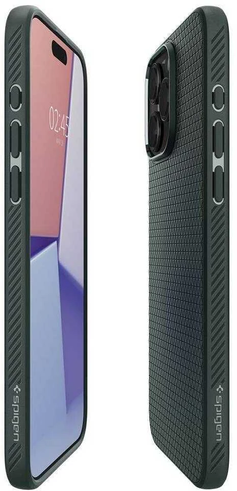 Spigen Liquid Air Apple iPhone 16 Pro Max – dėklas telefonui žalios spalvos