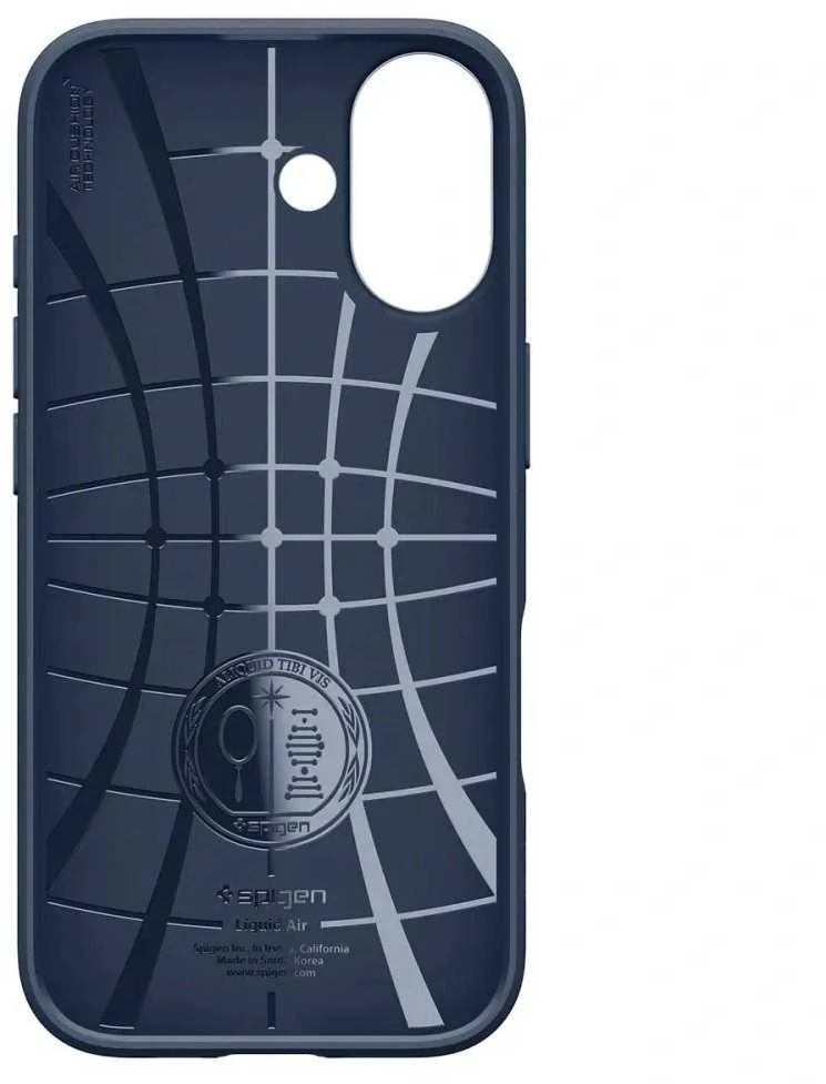 „Spigen Liquid Air“ dėklas, skirtas „iPhone 17“ - Mėlyna