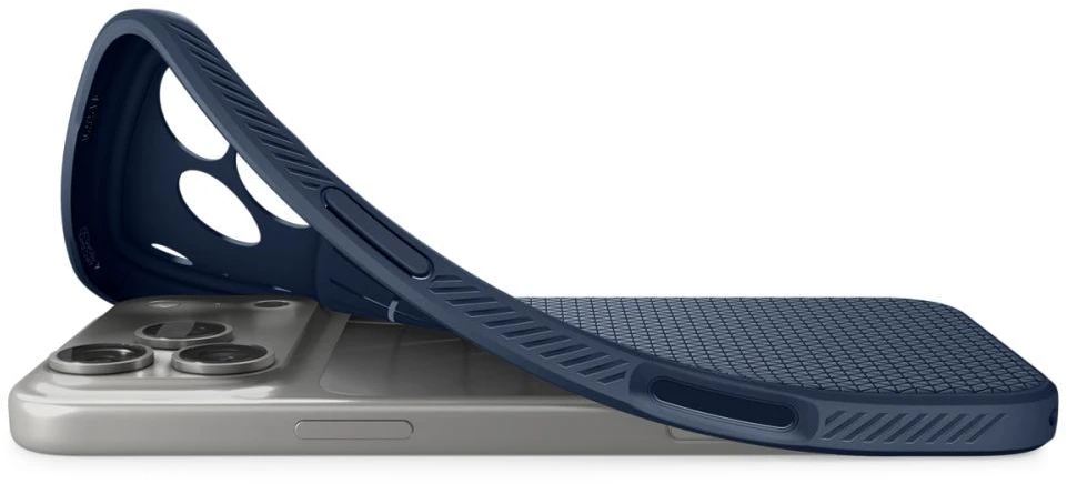 Dėklas SPIGEN case LIQUID AIR for IPHONE 17 Pro Max/ 18 Pro Max navy mėlynas