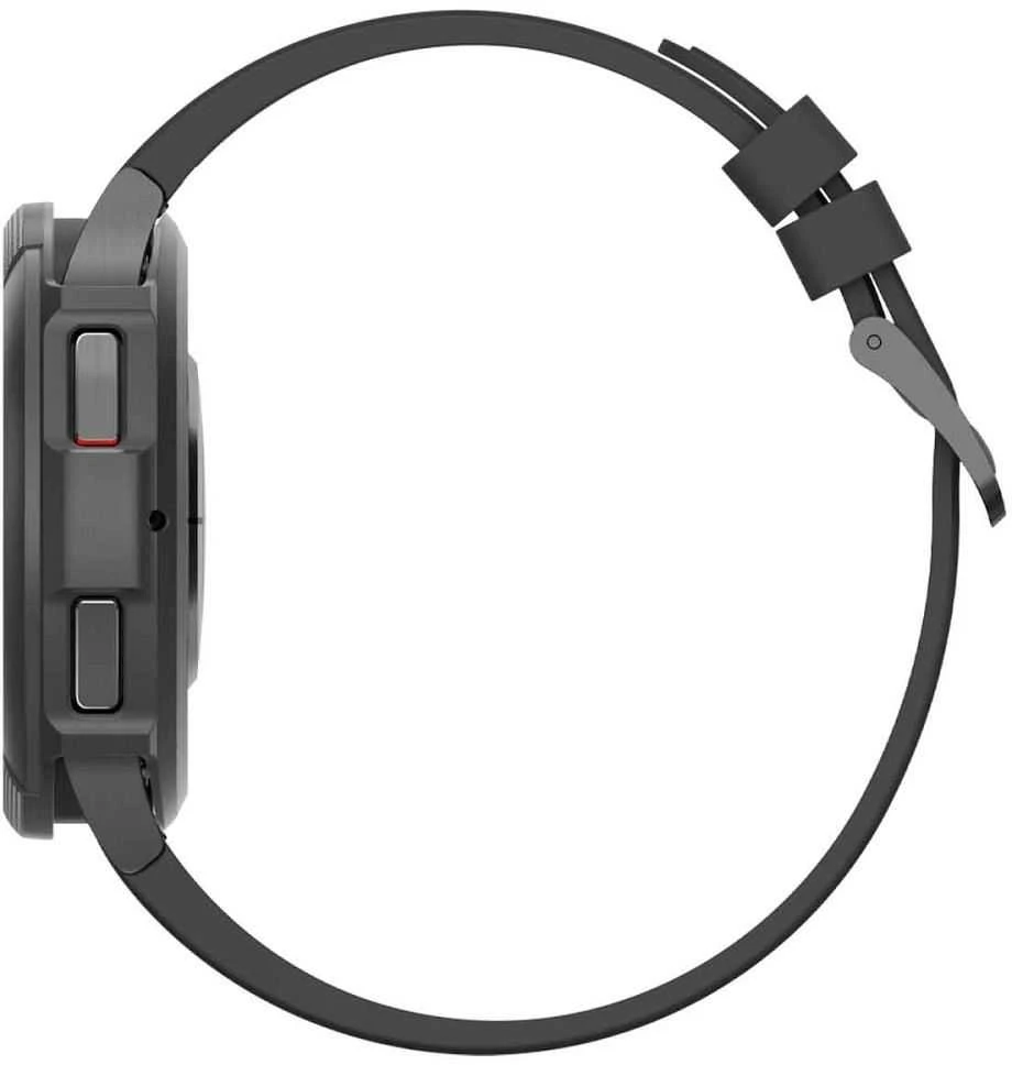 Dėklas Spigen Liquid Air, matinės juodos spalvos – Samsung Galaxy Watch6 Classic 43mm