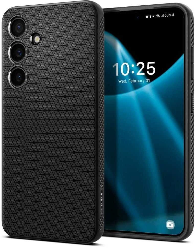 Spigen Liquid Air dėklas skirtas Samsung Galaxy S24 Plus, spalva - Matte Black