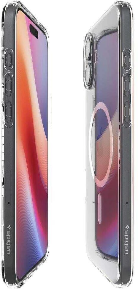 SPIGEN LIQUID CRYSTAL MAG MAGSAFE Apple iPhone 16 dėklas telefonui skaidrus
