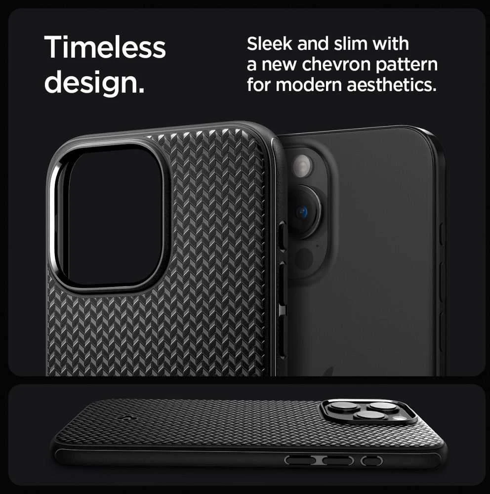Spigen Mag Armor (MagFit) dėklas skirtas Apple iPhone 15 Pro, spalva - Matte Black
