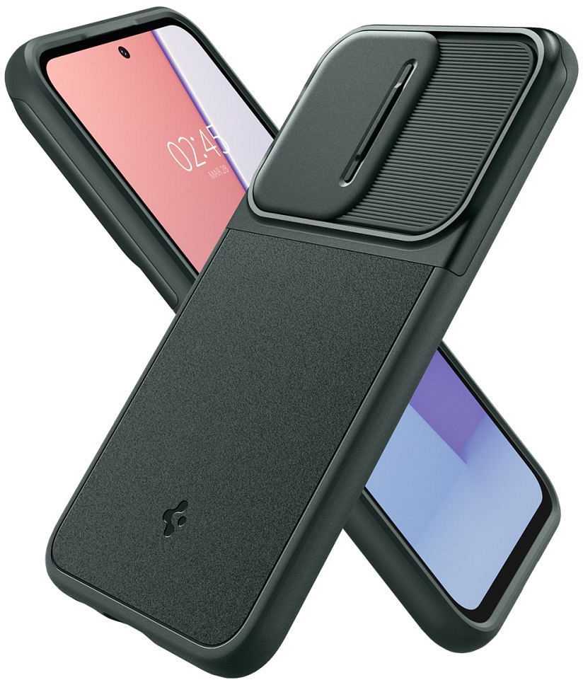 Spigen Optik Armor dėklas skirtas Samsung Galaxy S23 FE, spalva - Abyss Green