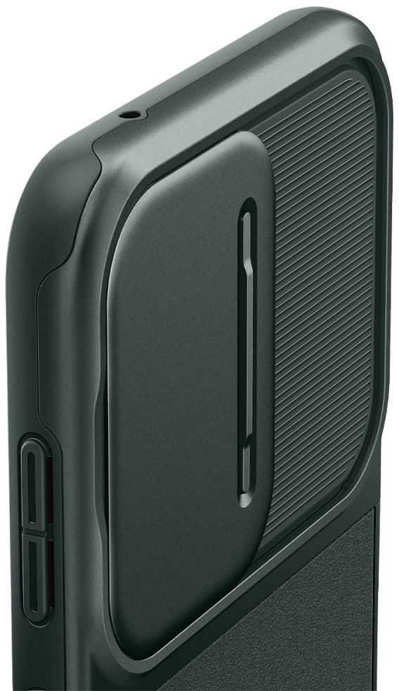 Spigen Optik Armor dėklas skirtas Samsung Galaxy S23 FE, spalva - Abyss Green