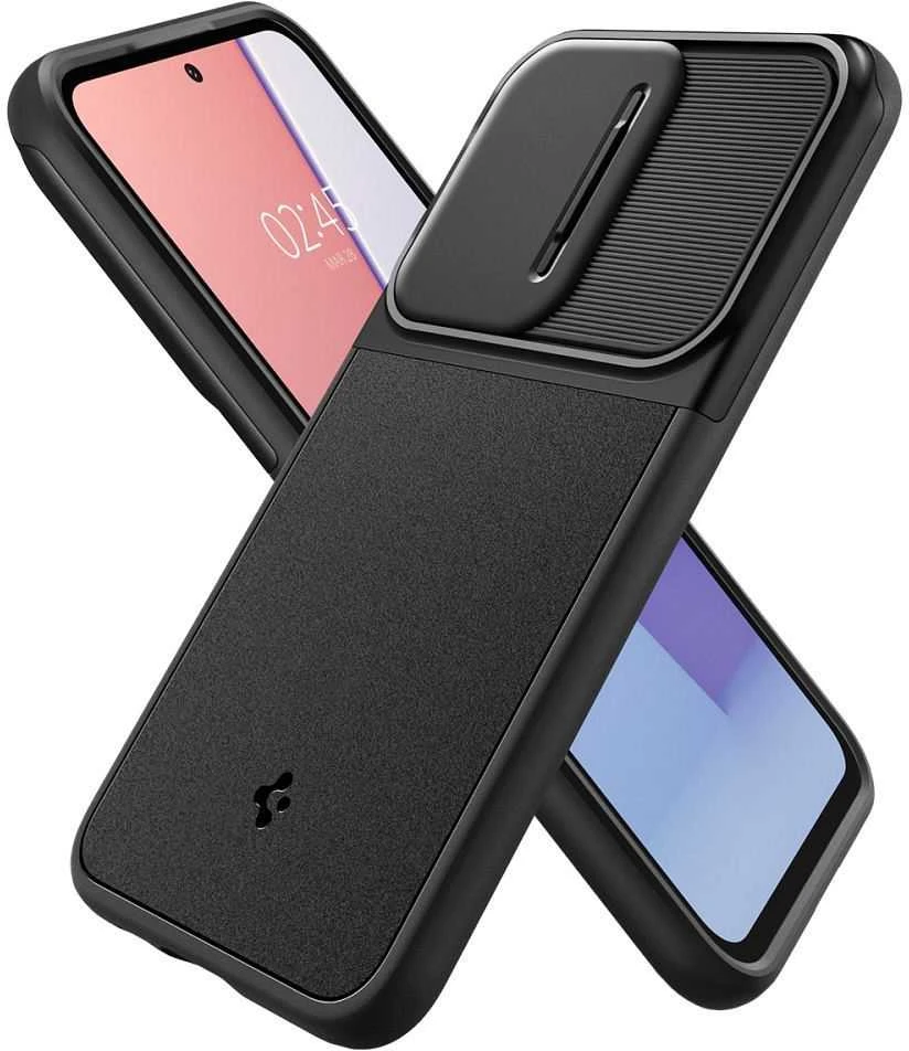 Spigen Optik Armor dėklas skirtas Samsung Galaxy S23 FE, spalva - Juoda