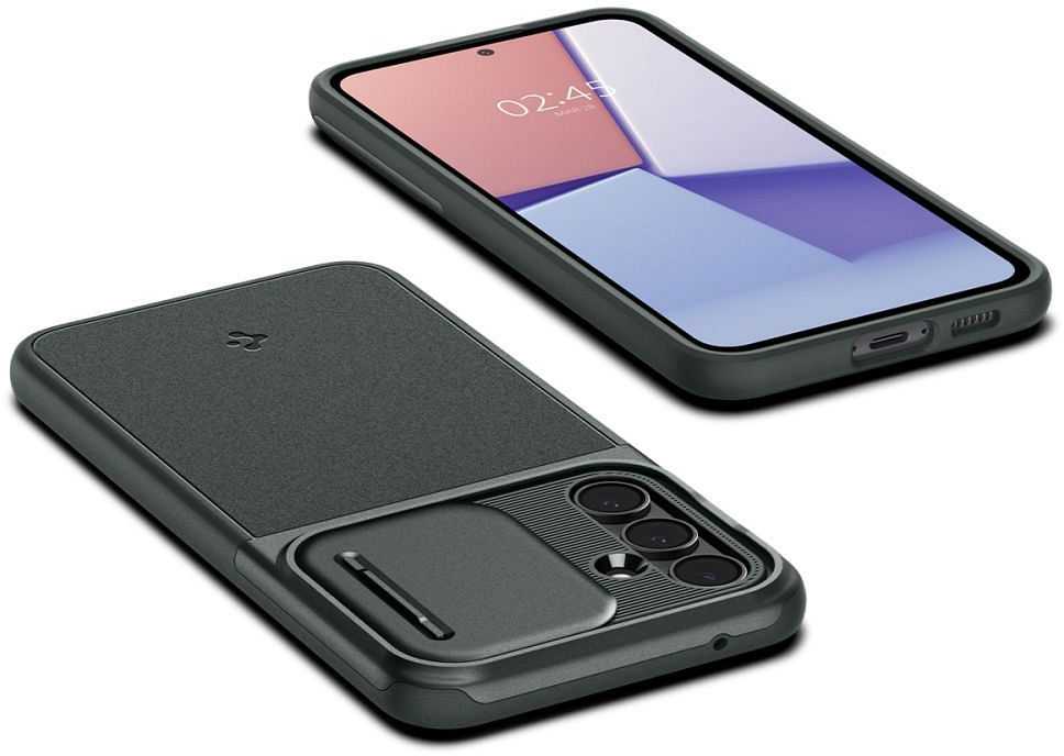 Spigen Optik Armor dėklas skirtas Samsung Galaxy S23 FE, spalva - Abyss Green