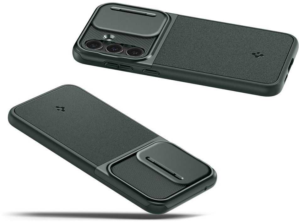 Spigen Optik Armor dėklas skirtas Samsung Galaxy S23 FE, spalva - Abyss Green
