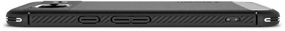 Spigen Rugged Armor – dėklas skirtas Google Pixel 8A Juodas