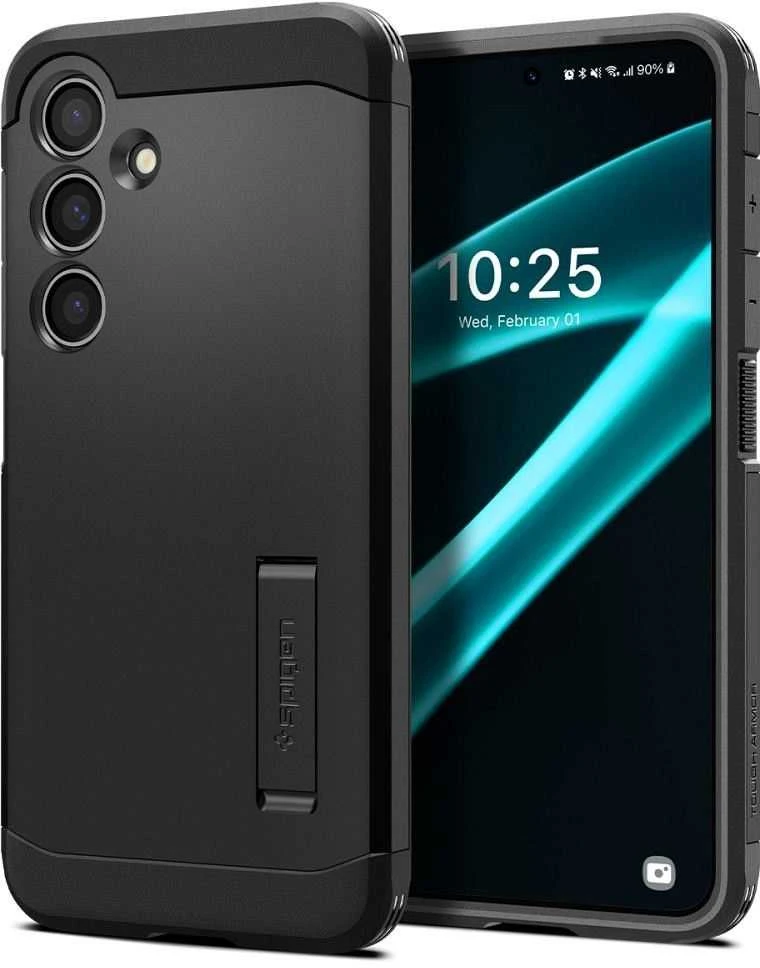 Samsung Galaxy S24 Plus Spigen Tough Armor dėklas telefonui juodos spalvos