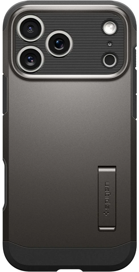 Dėklas Spigen Tough Armor Case for iPhone 18 Pro Max / 17 Pro Max - Juodas