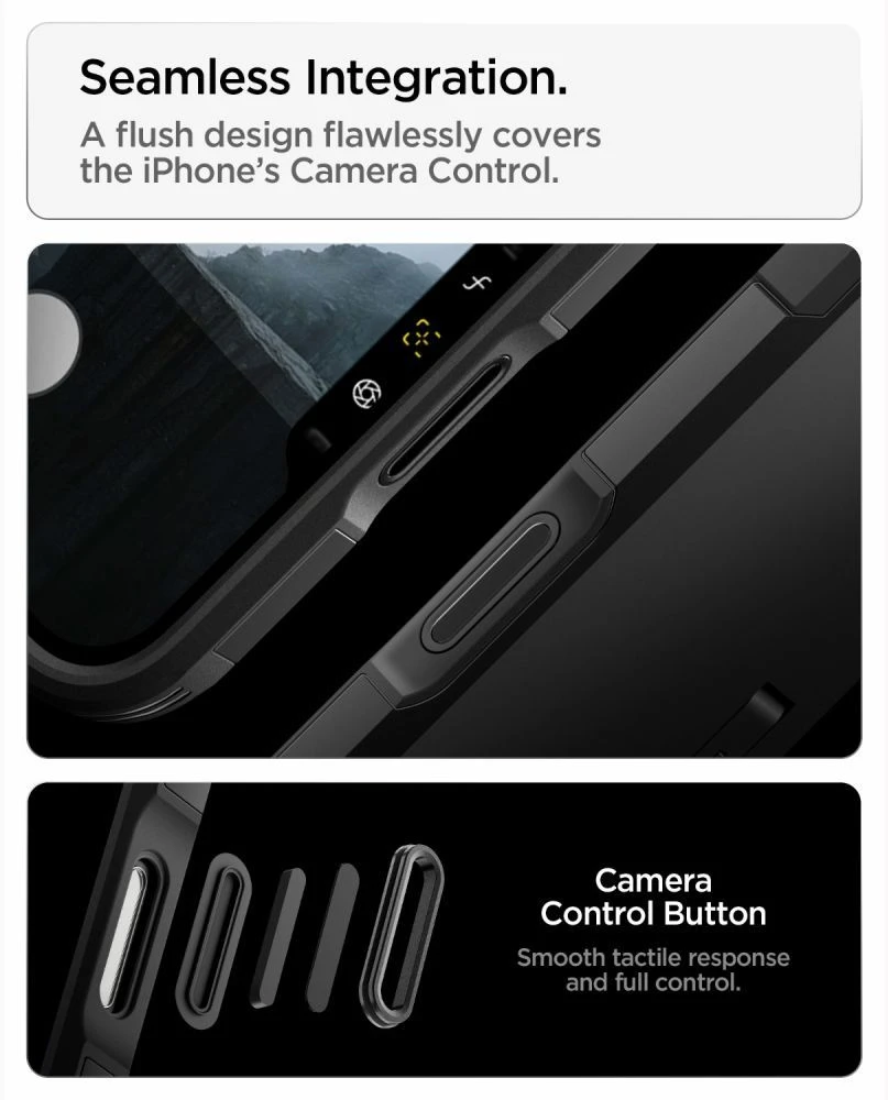 Dėklas Spigen Tough Armor MagSafe case for iPhone 18 Pro / 17 Pro - juodas