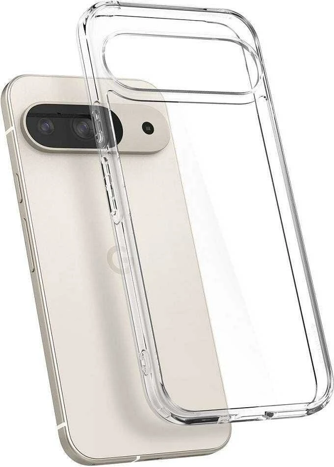 Google Pixel 9 / 9 Pro Spigen Ultra Hybrid Crystal Clear dėklas telefonui skaidrus