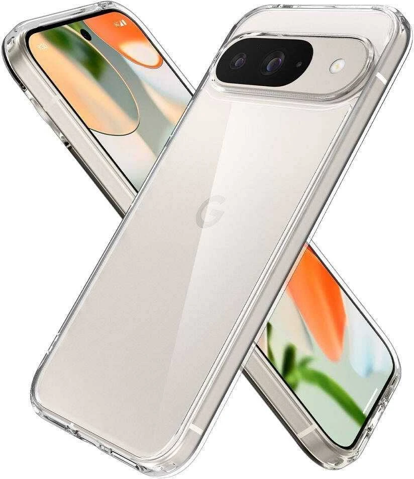 Google Pixel 9 / 9 Pro Spigen Ultra Hybrid Crystal Clear dėklas telefonui skaidrus