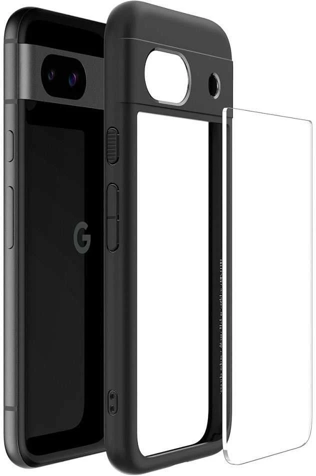 Spigen Ultra Hybrid dėklas skirtas Google Pixel 8a, spalva - Matte Black
