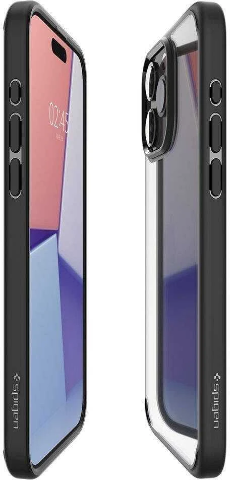 Spigen Ultra Hybrid Apple iPhone 16 Pro Max – dėklas telefonui juodos matinės spalvos