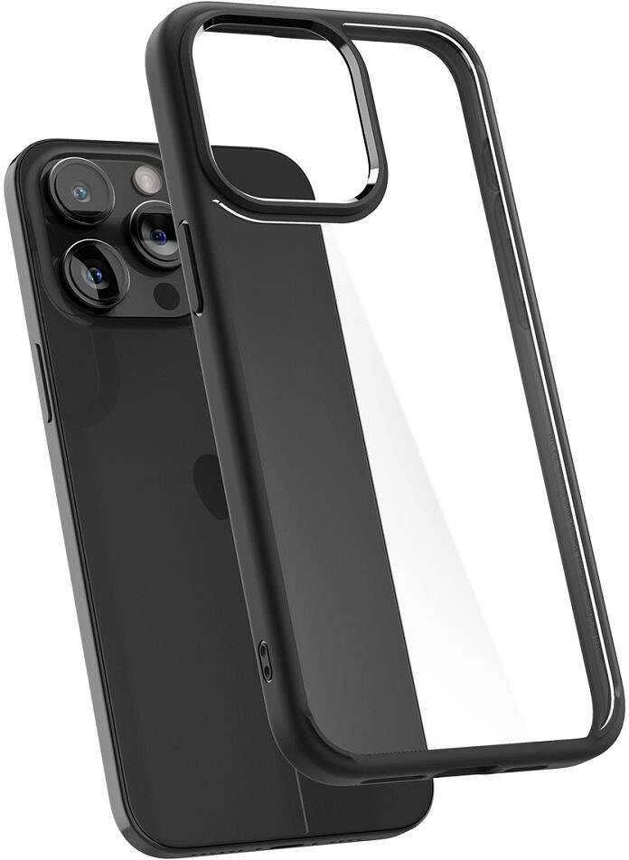 Spigen Ultra Hybrid Apple iPhone 16 Pro Max – dėklas telefonui juodos matinės spalvos