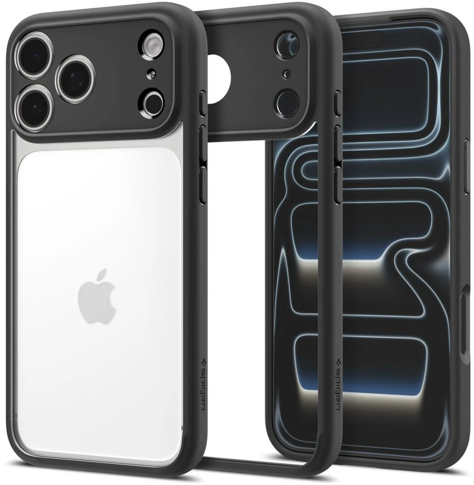 Dėklas SPIGEN case ULTRA HYBRID for IPHONE 18 Pro Max / 17 Pro Max matte juodas