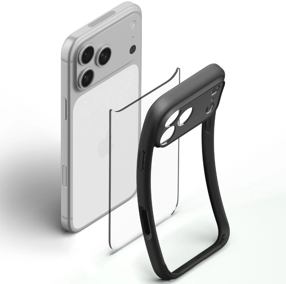 Dėklas SPIGEN case ULTRA HYBRID for IPHONE 18 Pro Max / 17 Pro Max matte juodas