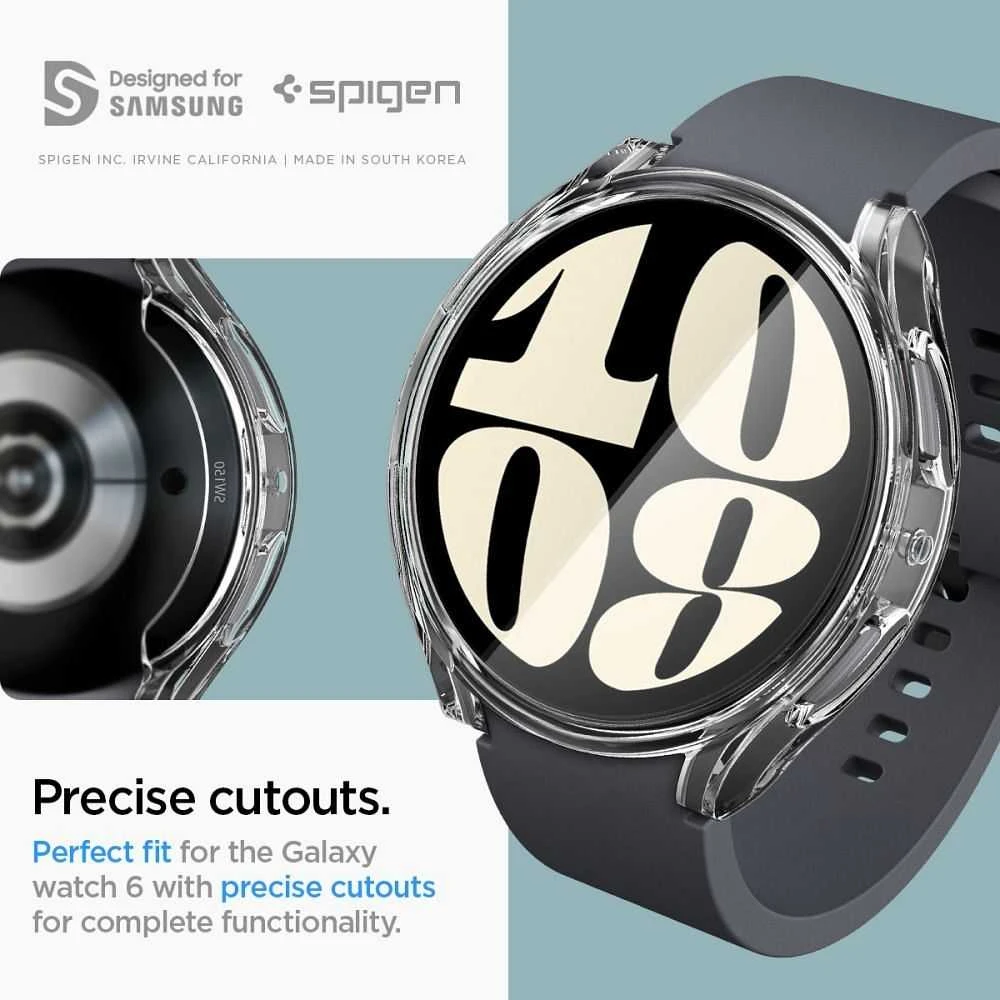 Spigen Ultra Hybrid Samsung Galaxy Watch 6 44mm skaidrus dėklas ACS06497