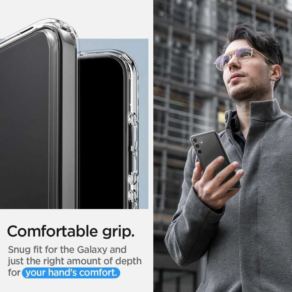 Dėklas Spigen Ultra Hybrid, matte juodos spalvos – Samsung Galaxy S24 Ultra