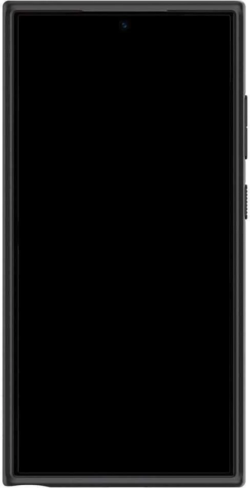 Samsung Galaxy S24 Ultra Spigen Ultra Hybrid Crystal Frost dėklas telefonui juodos spalvos