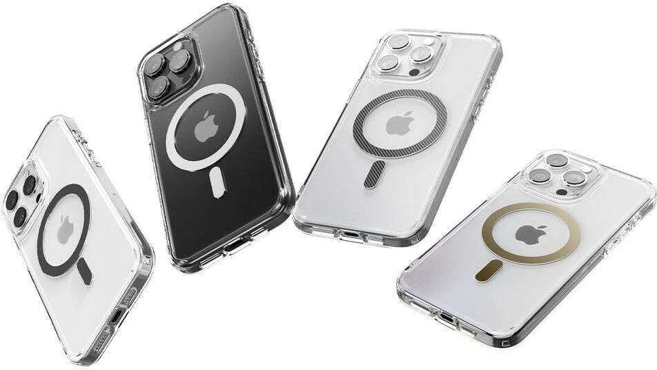 Spigen Ultra Hybrid Mag MagSafe Apple iPhone 16 Pro Max – dėklas telefonui pilkos spalvos