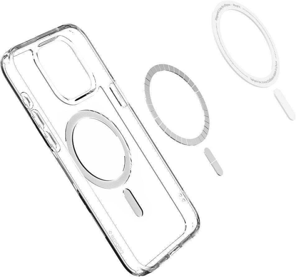 Spigen Ultra Hybrid Mag MagSafe Apple iPhone 16 Pro Max – dėklas telefonui pilkos spalvos